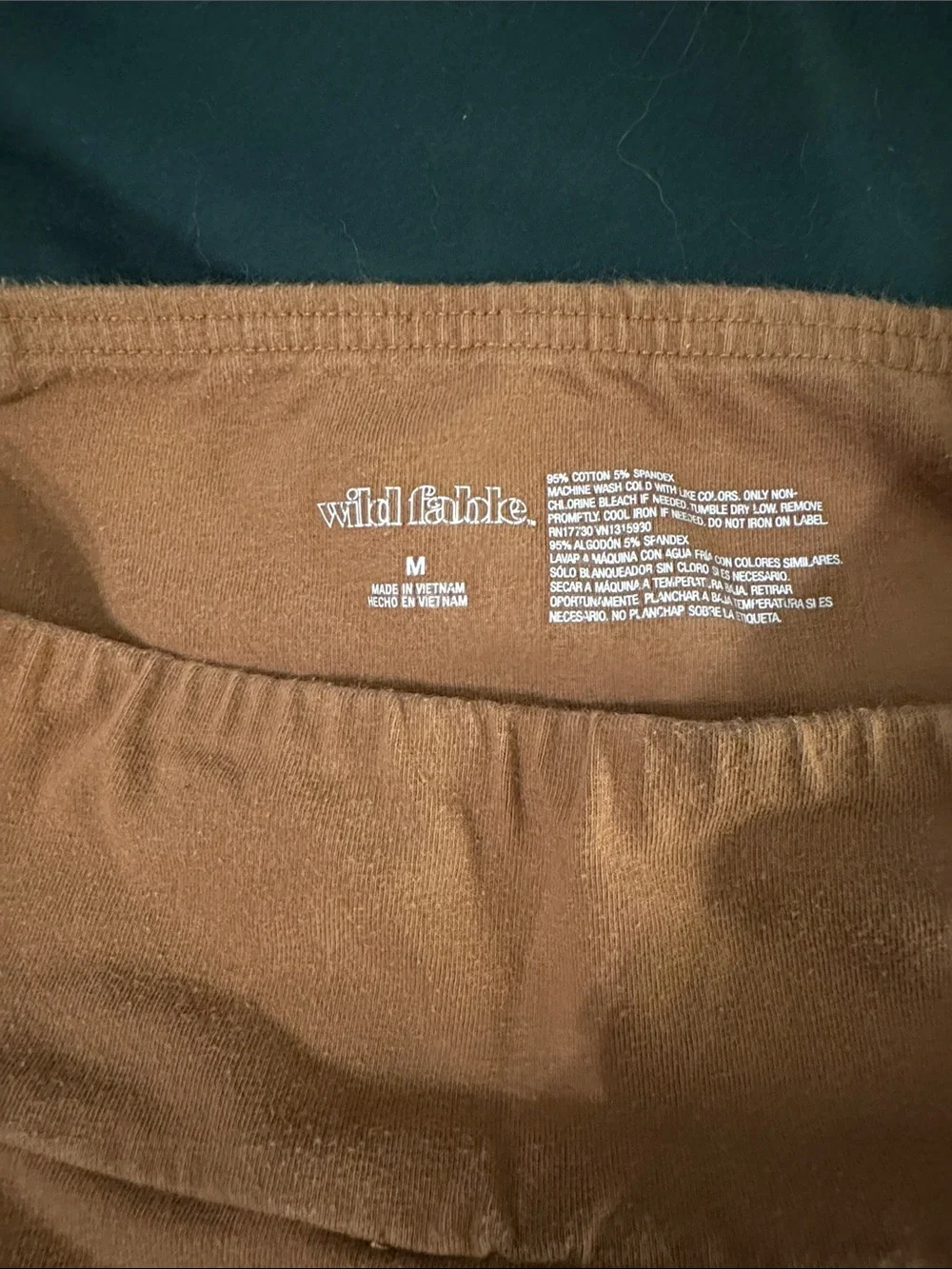 wild fable Camel High-Rise Bike Shorts